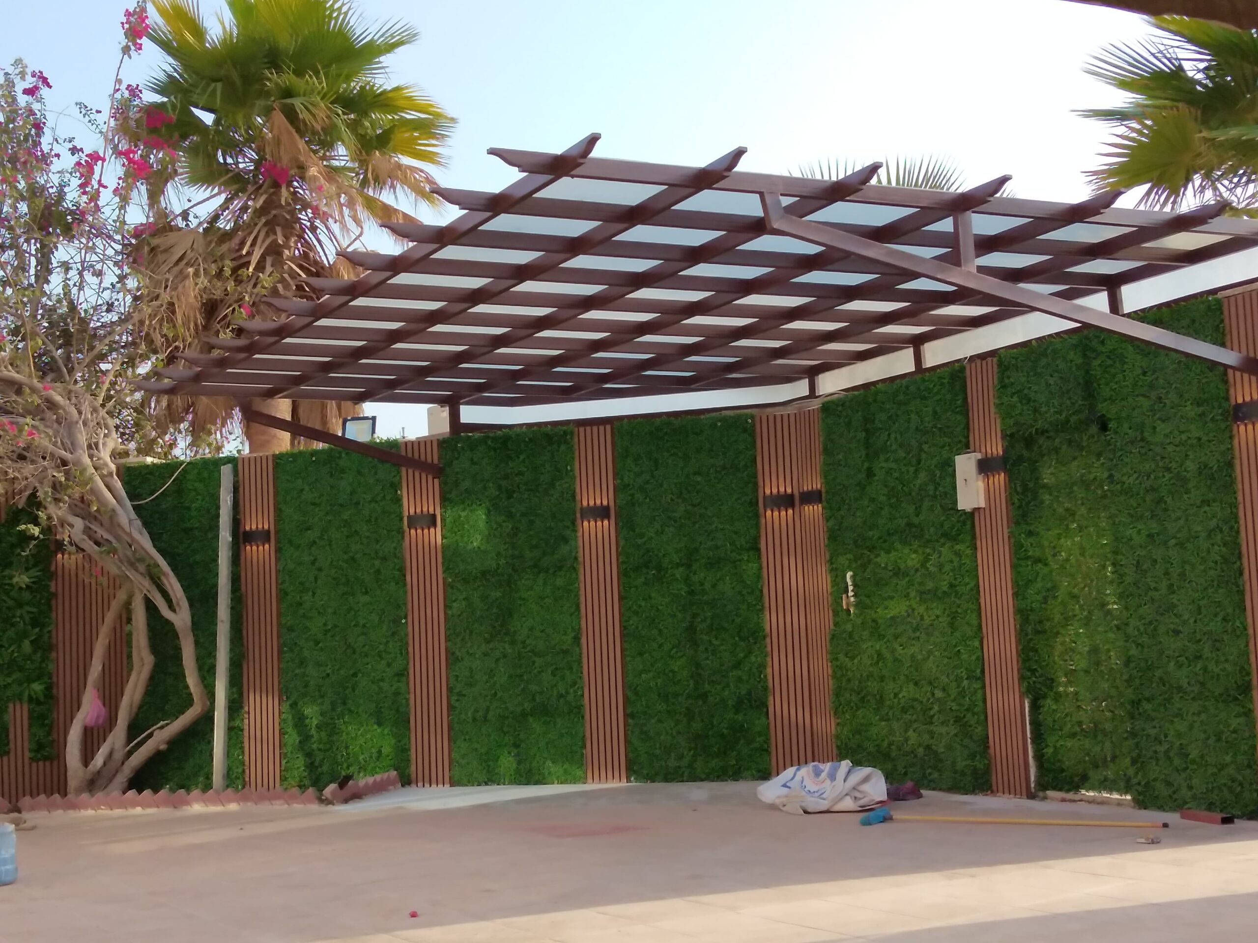 برجولات الرياض وأحدث التصاميم للجلسات الخارجية