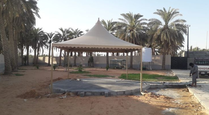 أفضل مظلات قماش بالرياض للمواقف والجلسات الخارجية 0502619170